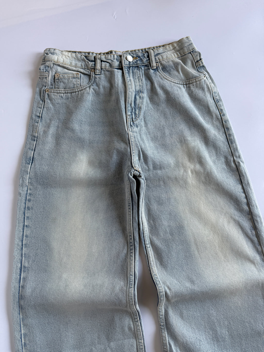 ICE BLUE WIDE LEG -BB-01