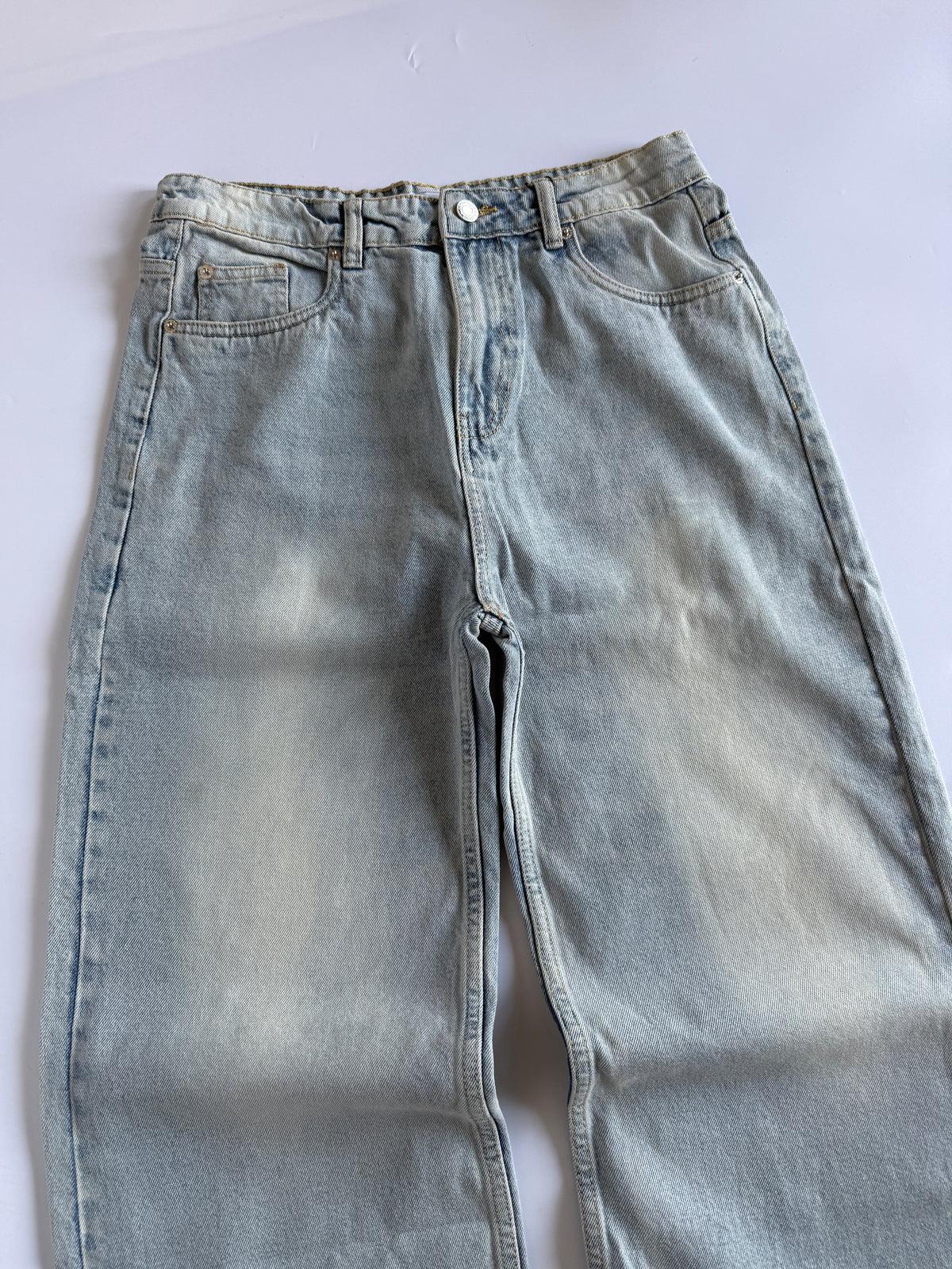 ICE BLUE WIDE LEG -BB-01
