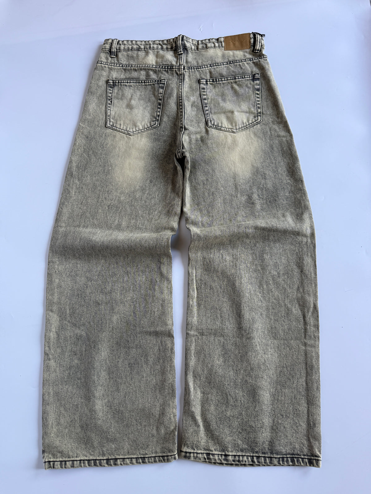 Vintage Warm Stone wide leg  | BB-02