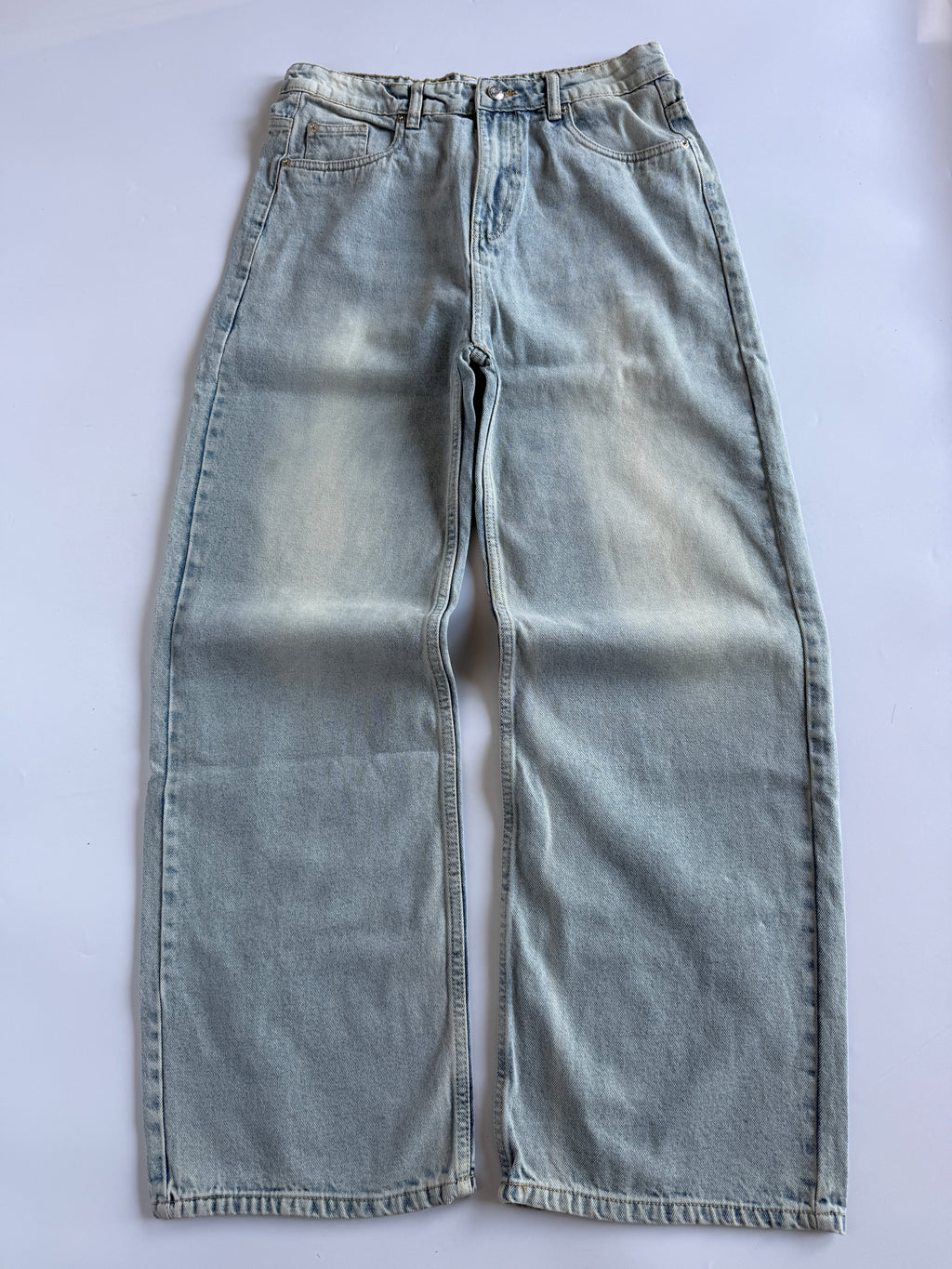 ICE BLUE WIDE LEG -BB-01
