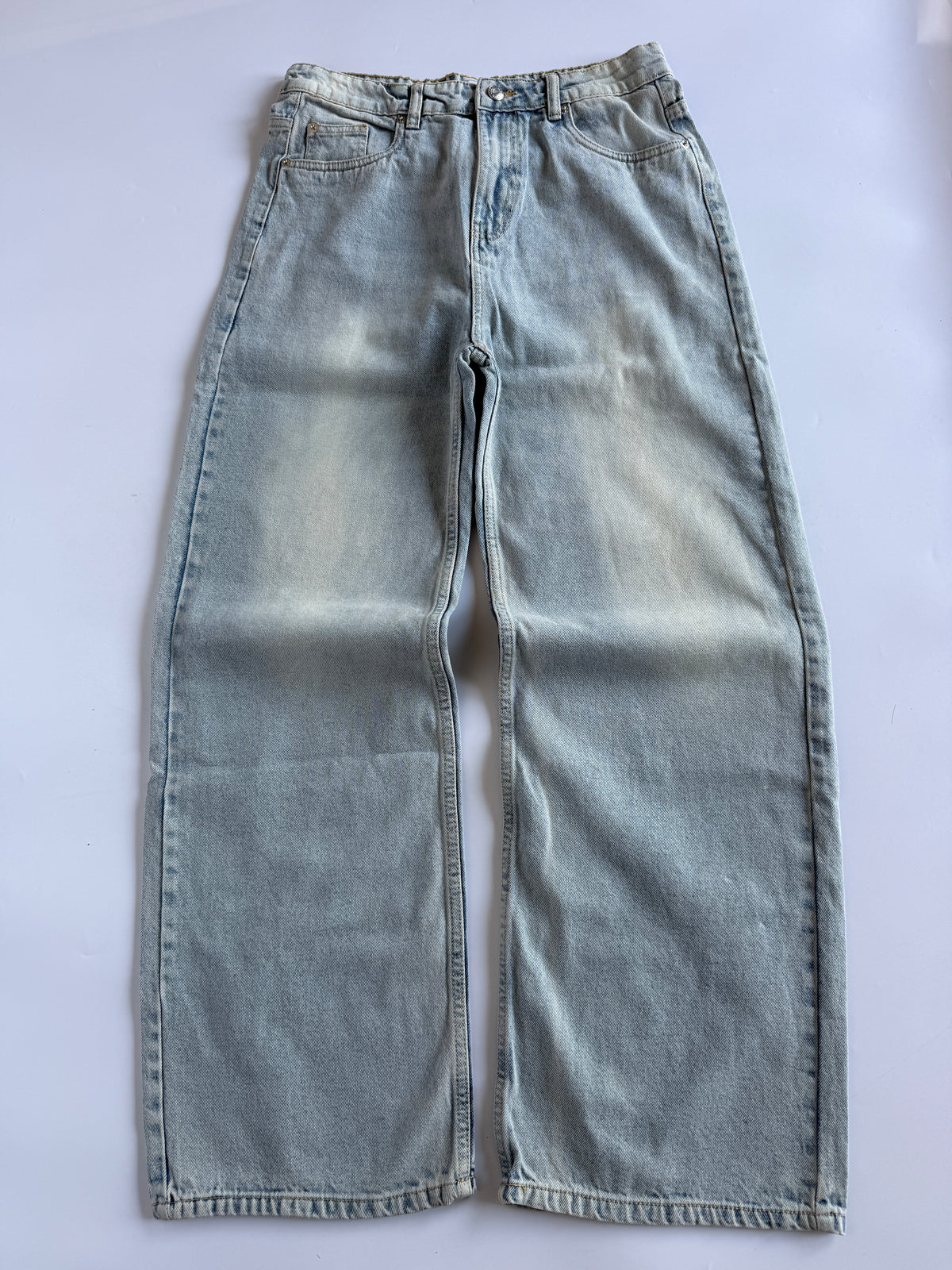 ICE BLUE WIDE LEG -BB-01