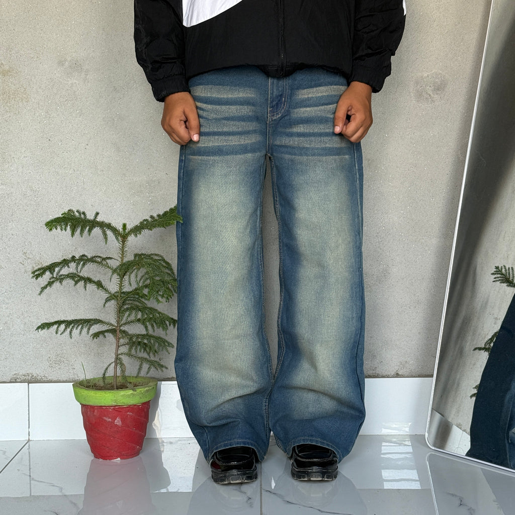 VINTAGE DENIM WIDE LEG
