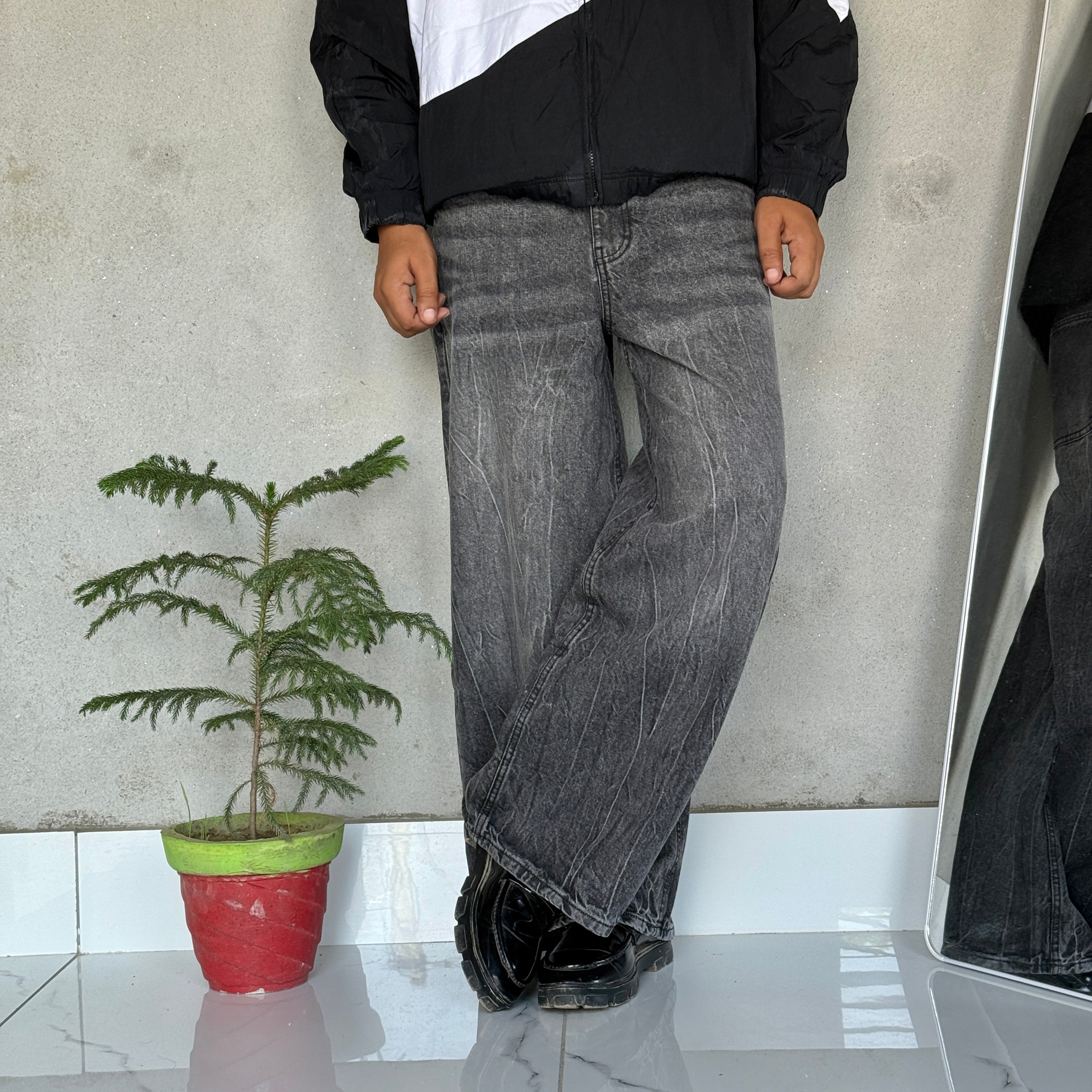 VINTAGE SHADE DRAK GRAY DENIM