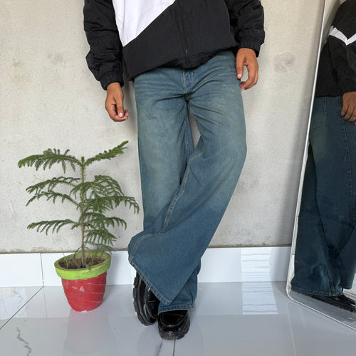 DENIM WIDE LEG