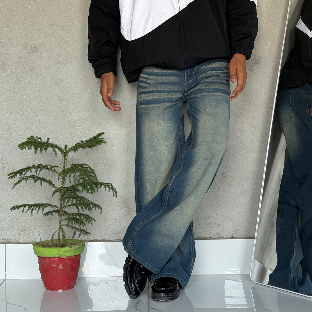 VINTAGE DENIM WIDE LEG