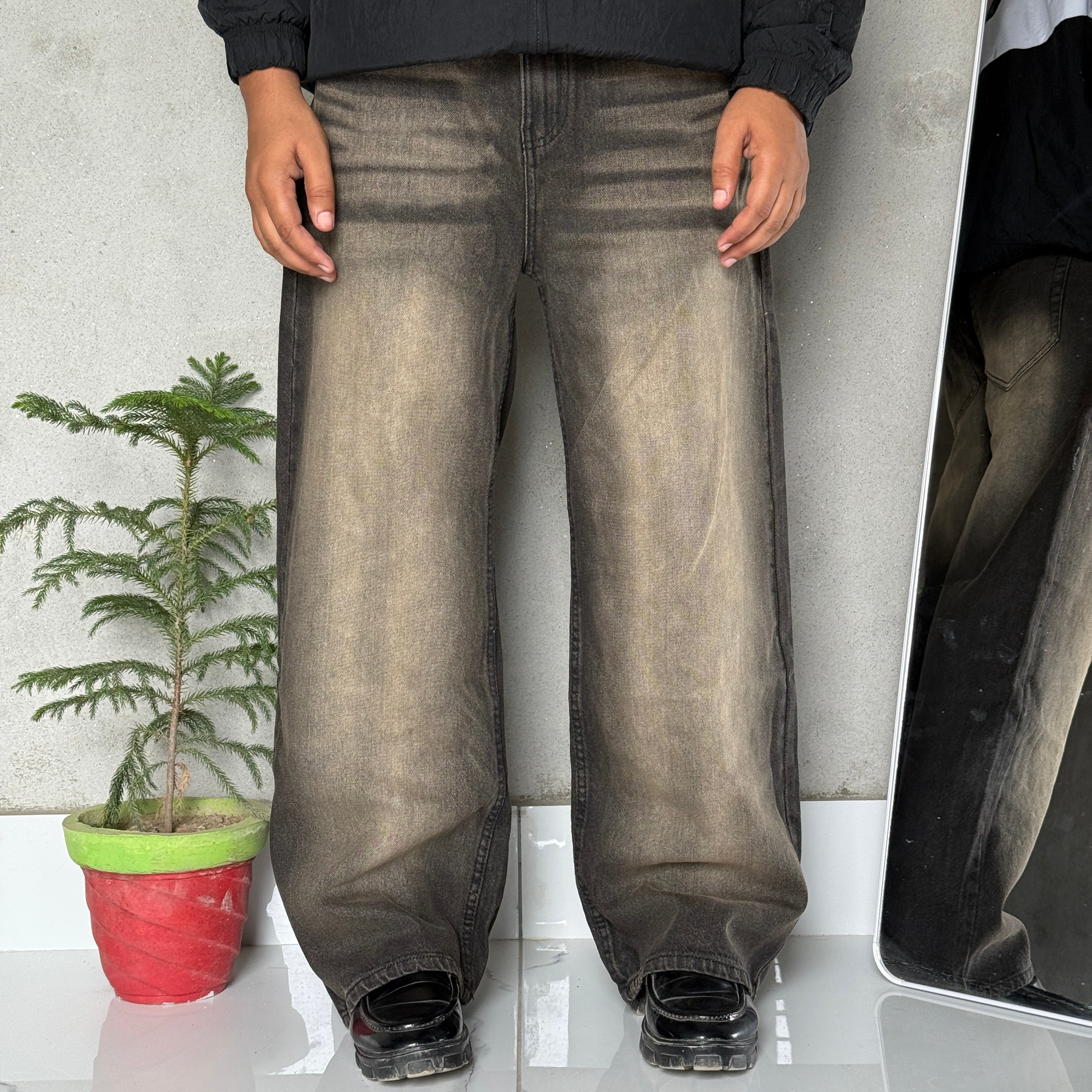 Espresso Shadow wide leg  | BB-03